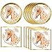 KHAIVI 40PCS Horse Birthday Party supplies HorseParty Favors Include Party Plates and Napkins Cowgirl Wild Horse Party Birthday Tableware Decorations for Girls Baby Shower Serve 20 - Image 4