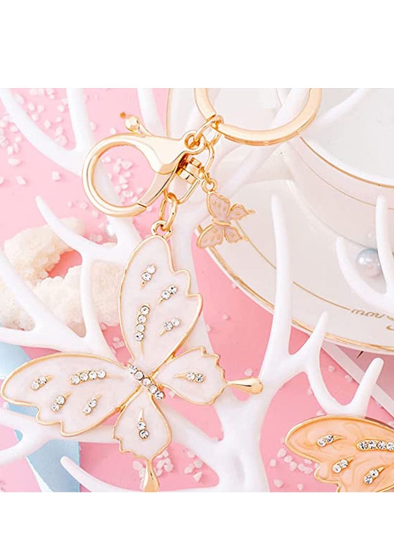 KASTWAVE Butterfly Keychain, Cute Key Chains, Butterfly Gift, Crystal Bling Diamond keychain, Butterfly Accessories for Women Car Keys - Image 2
