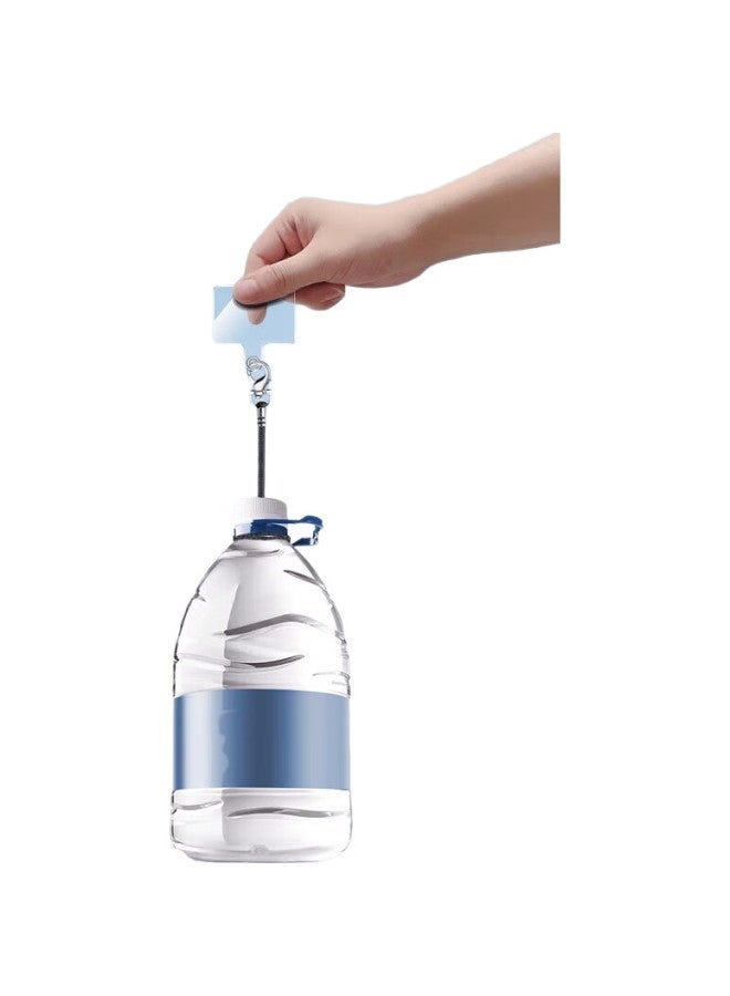 Dipple Dipuer [5-Pack] Phone Lanyard Adhesive, Phone Chain Clip, Phone Case Fixing Clip, Transparent Adhesive Pad, Anti-Loss Strap Patch - Image 3