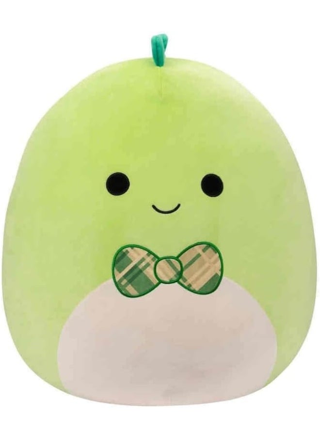 Squishmallows - Squishmallows Danny Green Dino with Big Bow Tie, 16-Inch Size - Image 1