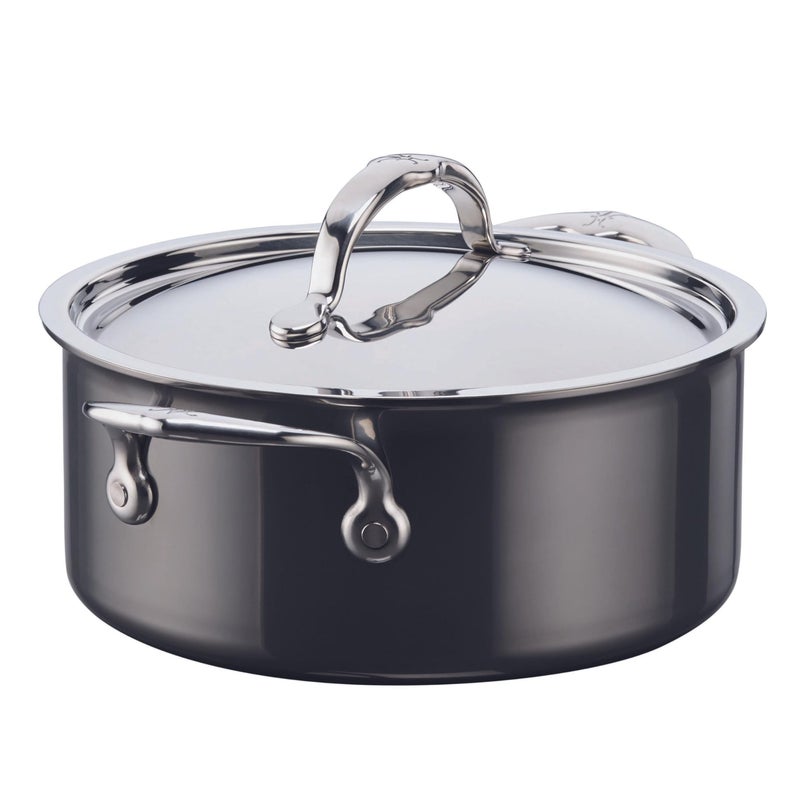 Hestan  NanoBond Collection  Stainless Steel Titanium Soup Pot Induction Cooktop Compatible 3 Quart