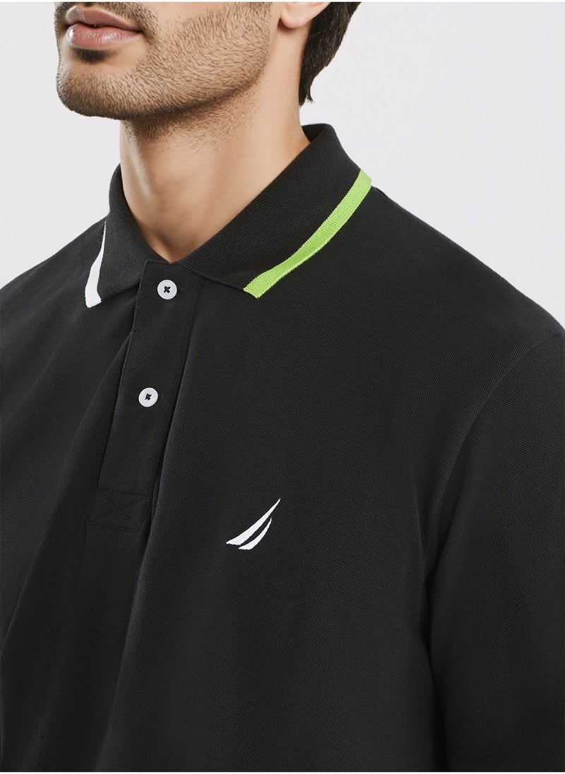 NAUTICA Basic Regular Fit Premium Cotton Logo Polo Shirt  - Image 4