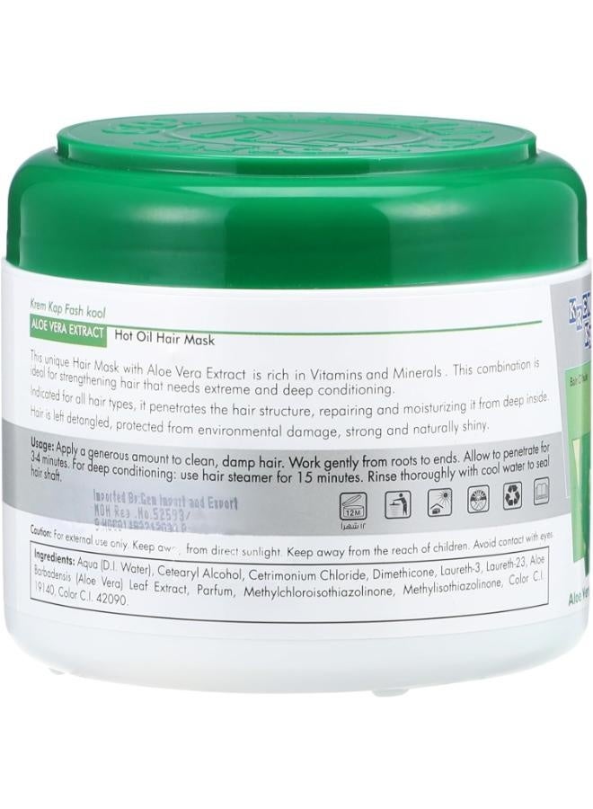 FASH KOOL alovera extract hot oil hair mask 500 ml - Image 3