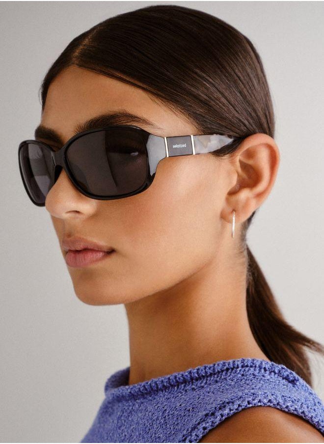 Solarized FANCY WRAP Luxury Sunglasses for Men & Women – High Quality Designer Eyewear, UV Protection, Stylish Frames, Timeless Elegance, and Fashionable Eye Shades  - Image 2