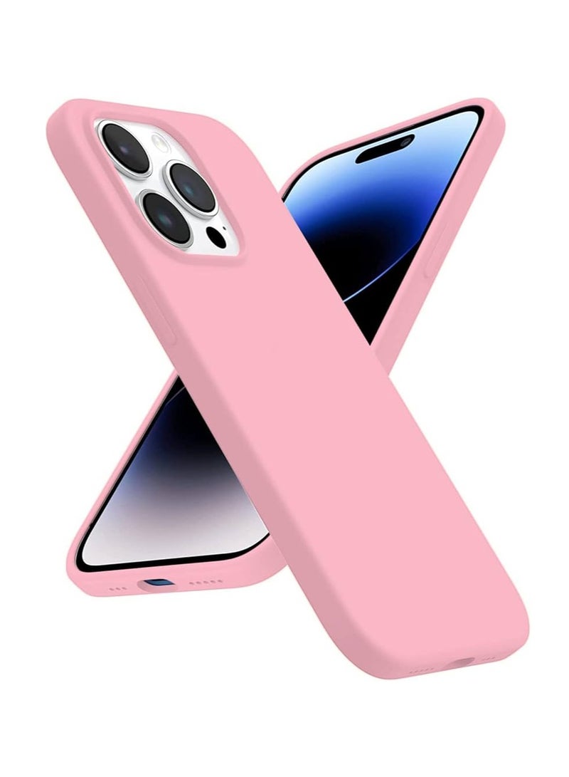 Silicon Case Designed for iPhone 16 Pro, Microfiber Lining, Shockproof, Slim Fit, Soft Touch, Anti-Slip, Full Body Protection - Image 1