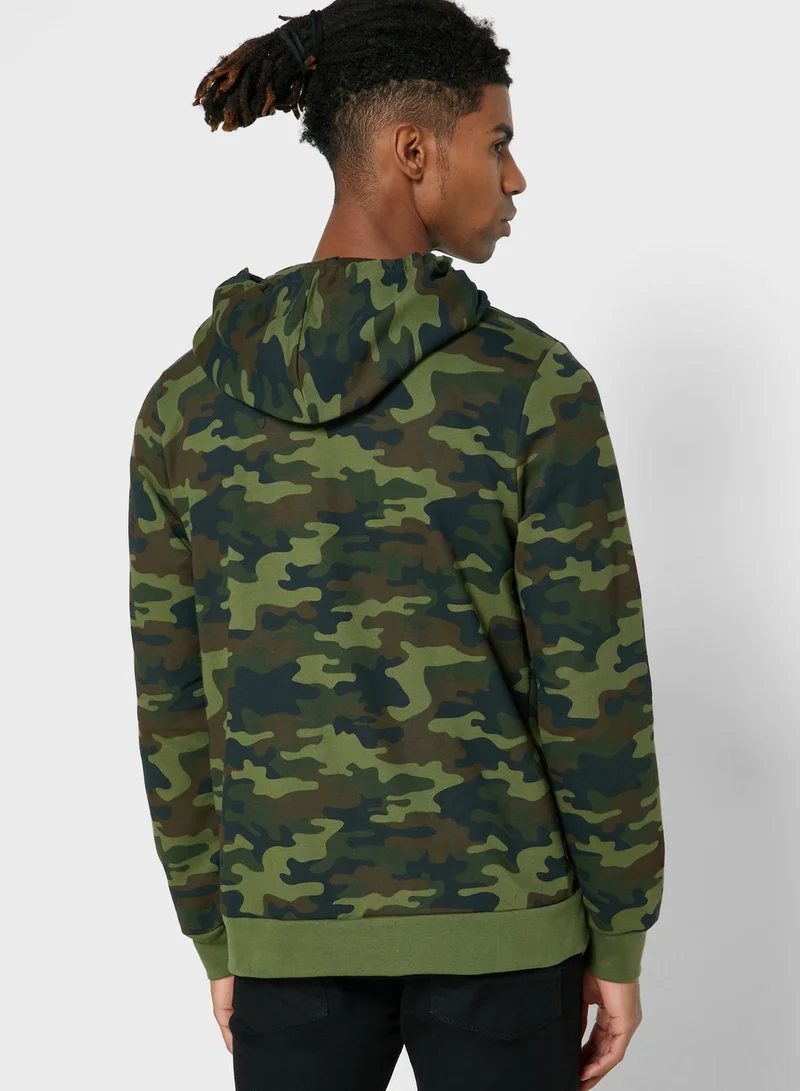 Fifteen Minutes Essential Zip Through Hoodie