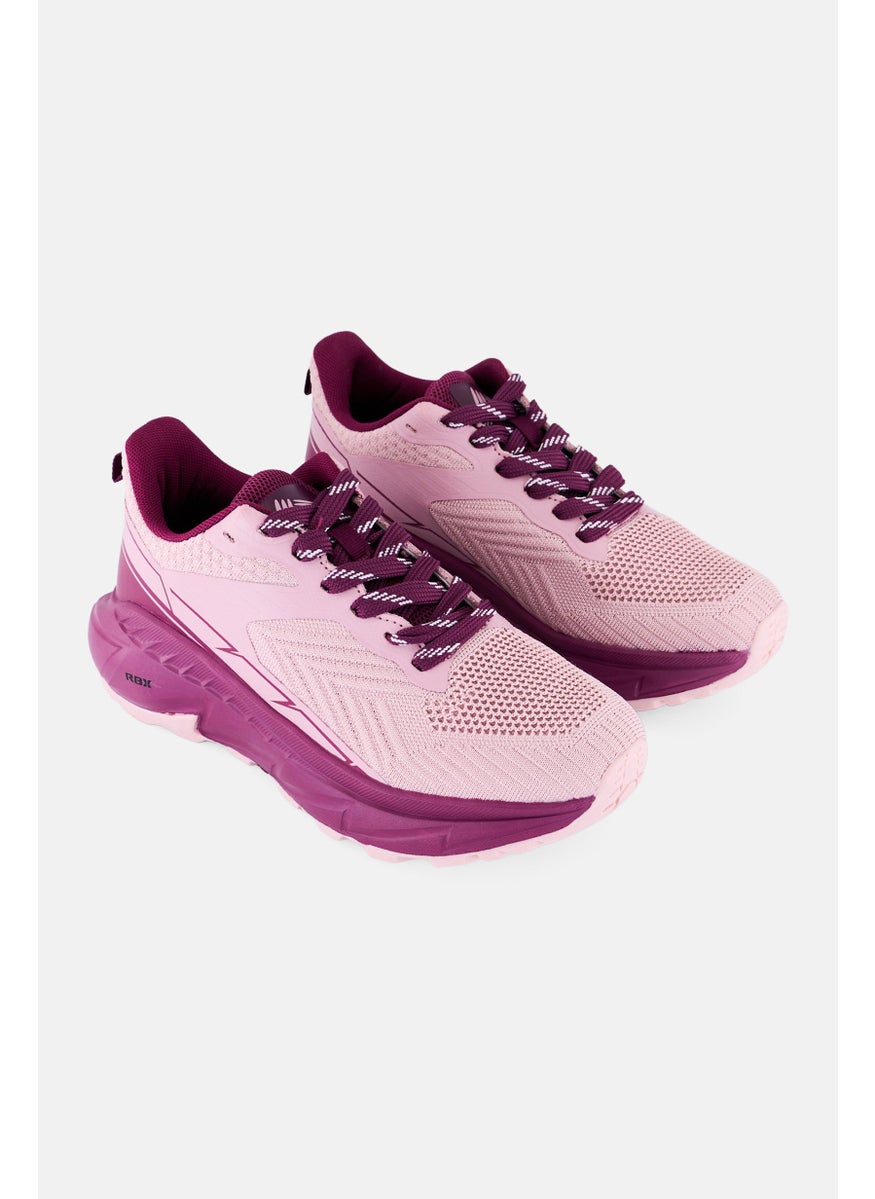 RBX Women Lace Up Running Shoes, Multicolor  - Image 1