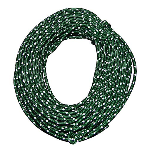 Nite Ize ShineLine Reflective Cord - Heavy-Duty Reflective Nylon Rope - Utility Cord for Hiking, Camping, Boating & Backpacking Essentials - Green, 50 Feet - Image 2