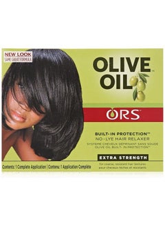ORS Olive Oil Builtin Protection Full Application Nolye Hair Relaxer Extra Strength  - Image 2