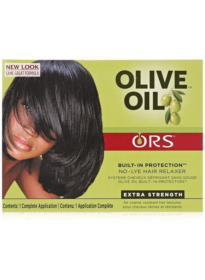 ORS Olive Oil Builtin Protection Full Application Nolye Hair Relaxer Extra Strength  - Image 2