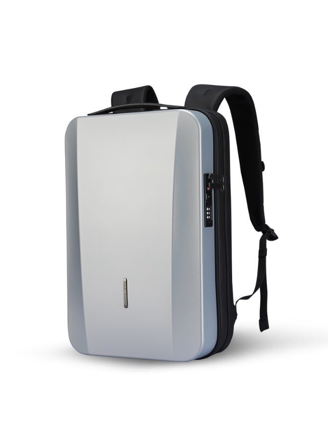 MARK RYDEN 7917 Backpack Silver - Organized Storage, Water-Resistant, Impact Resistant, USB Charging Port, Safety Lock, Ergonomic Design, Ideal for Business, Travel, and Daily Use - Image 1