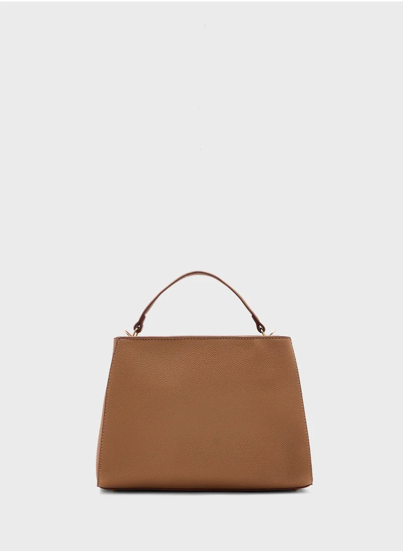 ELLA Knot Detail Satchel Bag