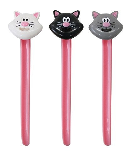Joie Meow Multi-Use Reusable Kitchen Ties, Keep Food Bags Closed for Freshness, Organize Cords, Cute Cloth Napkin Ring, Set of 3, Cat-Themed Storage Gadget, Silicone Chip Clips - Image 3