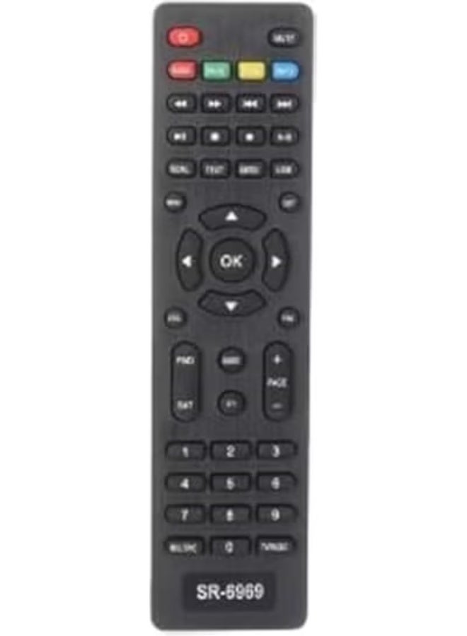 ELTRAZONE Universal Remote Control for 6969 Digital Satellite Receiver – Easy-to-Use Infrared Replacement Remote with Responsive Buttons, Seamless Channel Navigation, Volume Control, and Menu Access – Ideal for Home TV Setups and Media Systems - Image 2