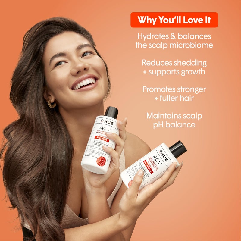 dpHUE ACV Revitalizing Conditioner - 8.5 oz - Supports Healthy Hair Growth - With Apple Cider Vinegar & Hyaluronic Acid - Vegan & Color Safe - Image 2