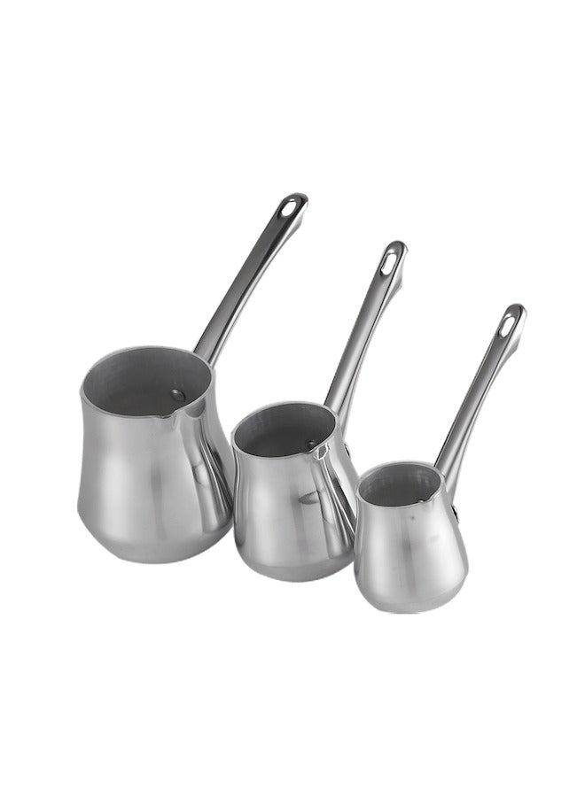 Obour October set of Rakwa 3PC Coffee Pot aluminum made in Egypt - Image 2