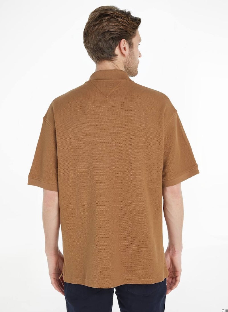 TOMMY HILFIGER Short Sleeved Polo Shirt - Image 3