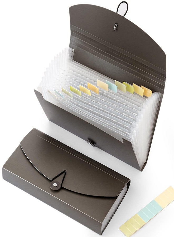 TNDCKP Check Size 13 Pocket Expanding File Folder, Accordion File Organizer - Image 2