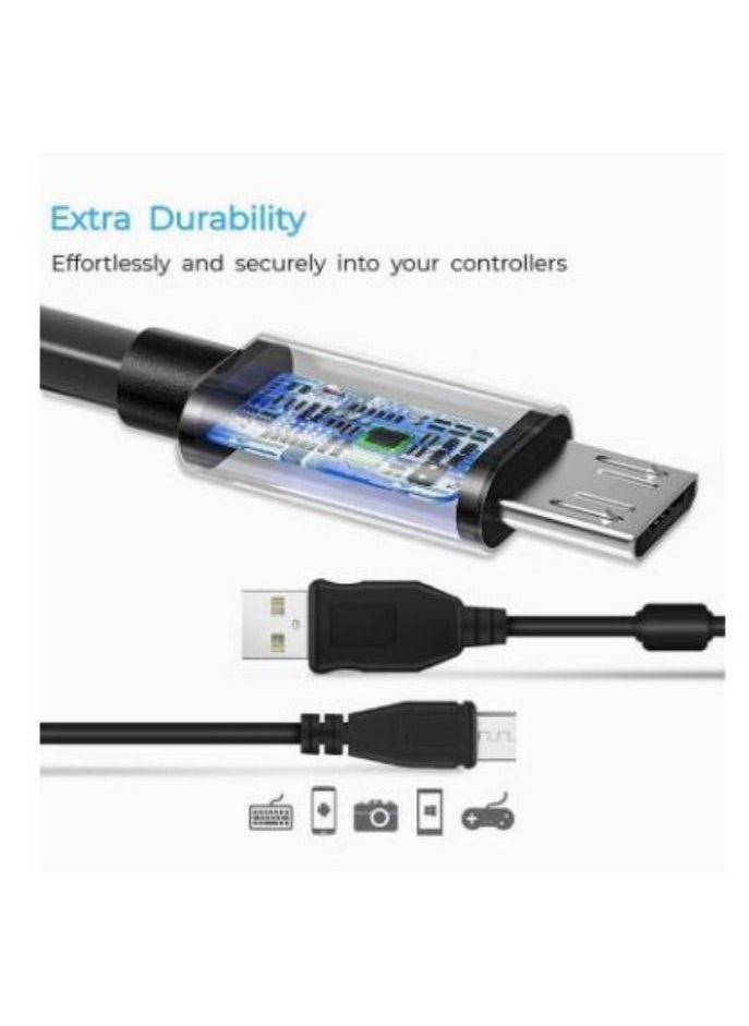 ماركة غير محددة كابل شحن USB لأجهزة الألعاب بلايستيشن3 أسود  - Image 4