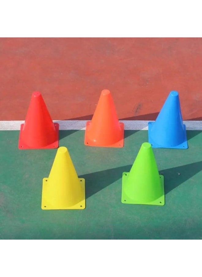 Generic Training Funnel Set, Plastic Traffic Funnel for Sports Agility Training for Football, Skiing, Football, Basketball, Indoor and Outdoor Games  - Image 2