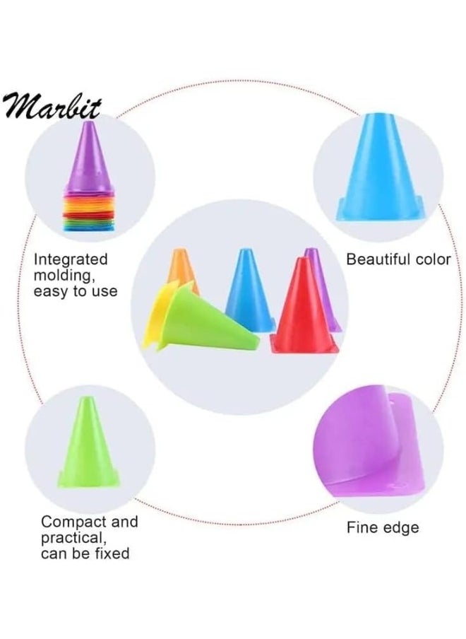 Generic Training Funnel Set, Plastic Traffic Funnel for Sports Agility Training for Football, Skiing, Football, Basketball, Indoor and Outdoor Games  - Image 4