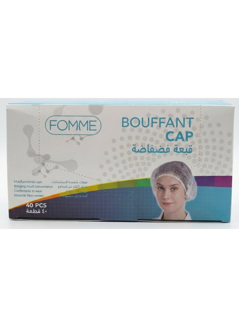 Disposable Bouffant Cap 40 Pcs