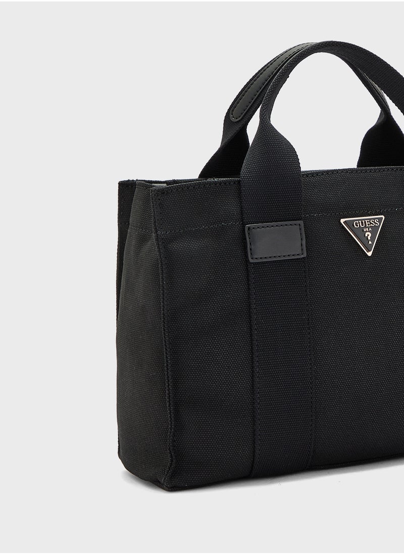 GUESS - Canvas Ii Small Tote - Image 1