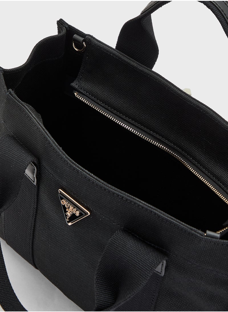 GUESS - Canvas Ii Small Tote - Image 1