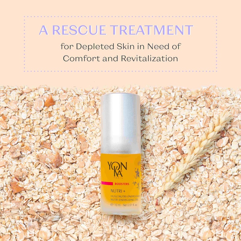 Yonka Yon-Ka Booster Nutri+ | Nourishing Facial Oil Booster with Vitamins E & F and Cereal Germ Oil | Smooths Fine Lines & Supports Repair | For Dry & Dehydrated Complexion | Paraben-Free | 0.51 fl oz - Image 2