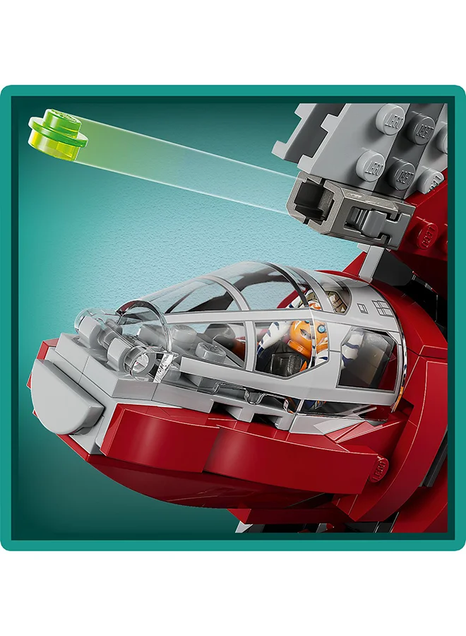 ليغو مجموعة لعبة بناء مكوك جيداي T-6 الخاص بأسوكا تانو 75362 من LEGO® Star Wars™‍‌‎ (601 قطعة)