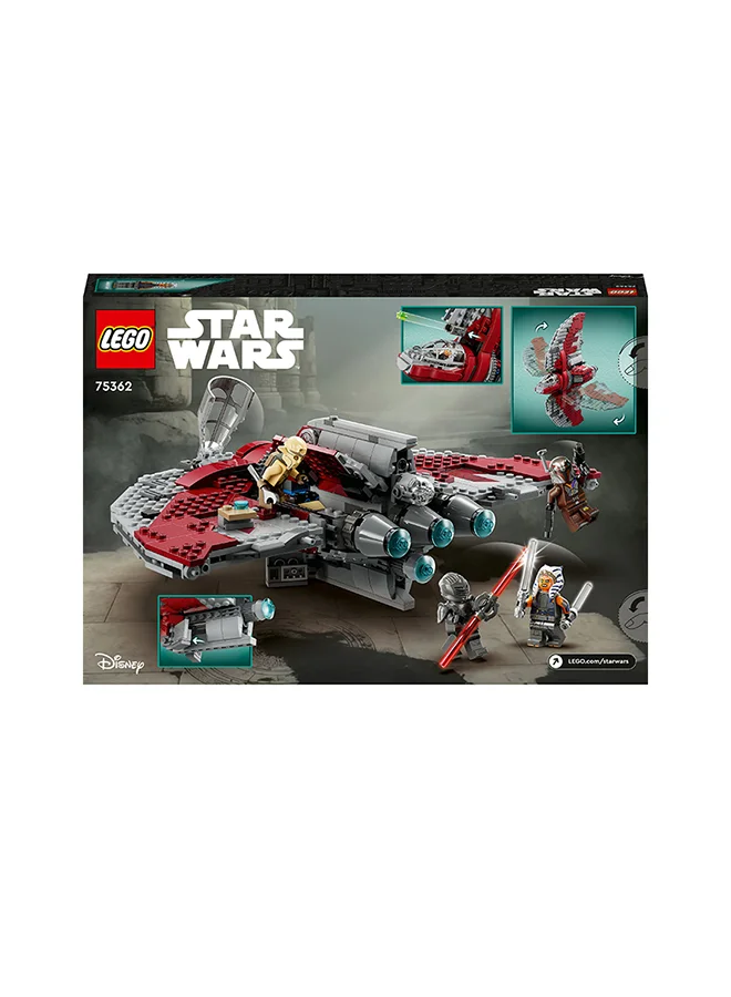 ليغو مجموعة لعبة بناء مكوك جيداي T-6 الخاص بأسوكا تانو 75362 من LEGO® Star Wars™‍‌‎ (601 قطعة)