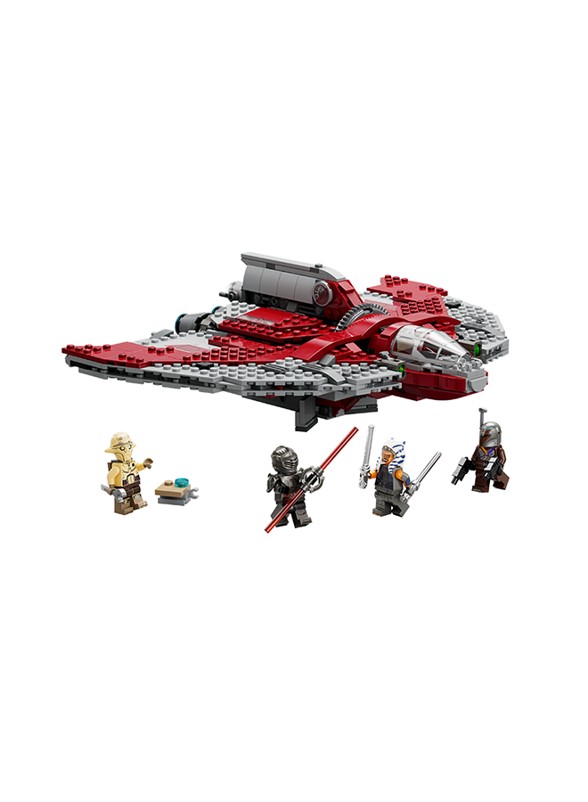 ليغو مجموعة لعبة بناء مكوك جيداي T-6 الخاص بأسوكا تانو 75362 من LEGO® Star Wars™‍‌‎ (601 قطعة)