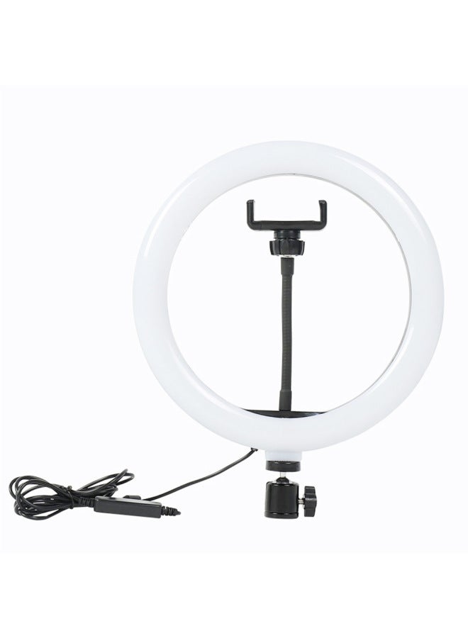 general 10-inch Mobile Live Fill Light Live Broadcast Ring Anchor Fill Light 26cm Three-speed Dimming Color Beauty Light-Color:26cm Live Light Black - Image 4