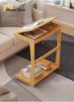 C-Shaped Sofa Side Table with Wheels Rolling Laptop Table Adjustable Height End Table Overbed Computer Desk Cart Stand Mobile Workstation Bedside Table for Living Room Bedroom - pzsku/Z27A74D79F25708D31565Z/45/_/1733453752/44d56e17-b767-4cde-b956-6de273f312e5