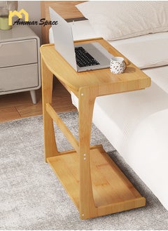 C-Shaped Sofa Side Table with Wheels Rolling Laptop Table Adjustable Height End Table Overbed Computer Desk Cart Stand Mobile Workstation Bedside Table for Living Room Bedroom - pzsku/Z27A74D79F25708D31565Z/45/_/1733453753/79f41c53-4cf2-48fd-936a-a4c83e5ccae7