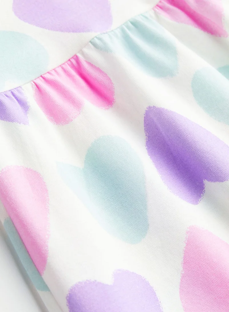 H&M Heart Print Dress