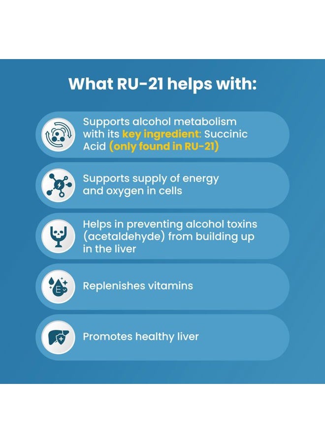 RU-21 مكمل غذائي (عبوة 20 قرص) - Image 3