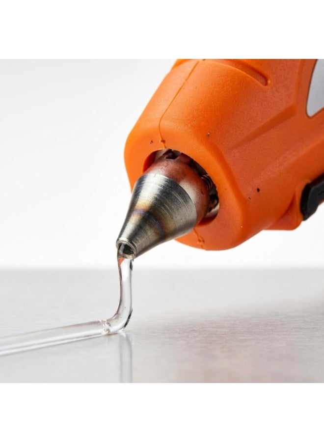 CLARKE TOOLS Clarke 100W Hot Glue Gun – 220V-240V 50/60Hz High Performance Glue Gun with 12-16g/min Flow Rate, 3-5 Min Preheat Time, Includes 2 Free Glue Sticks (11.2x150mm) - Image 4