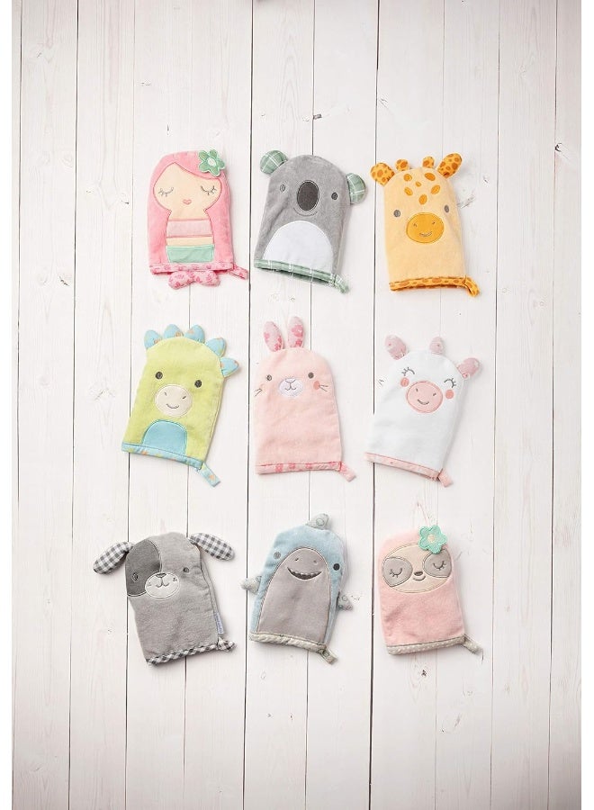 Stephen Joseph, Kids Bath Mitts, Giraffe - Image 5