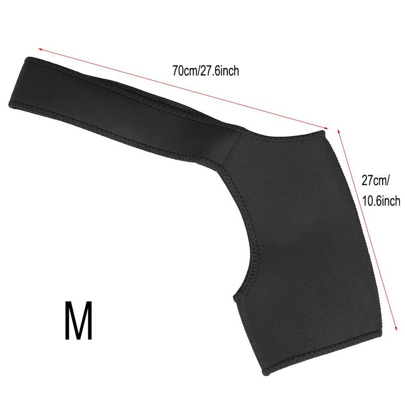 woobles Sports shoulder bandage shoulder brace, breathable shoulder bandage support bandage for shoulder pain sports injuries tendinitis, compression rotator cuff(L) - Image 4
