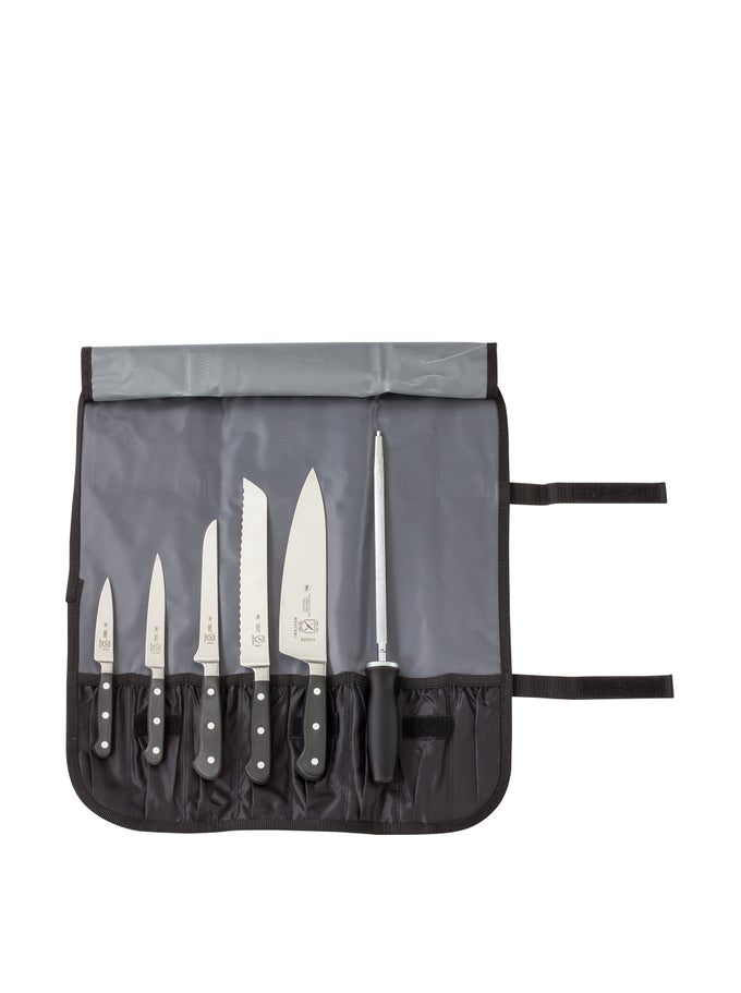 7PIECE FORGED RENAISSANCE KNIFE SETBLACK