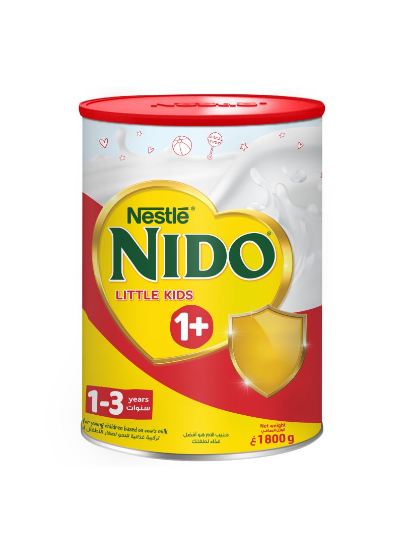 Nido Growing Up Little Kids 1+ Milk Powder, 1-3 Years  - Image 2