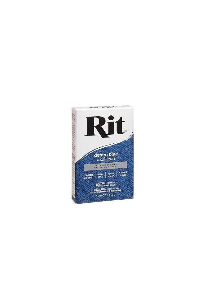 RIT Rit Dye Powder 1 1/8oz, Denim Blue  - Image 3