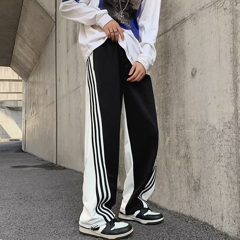 Summer Slim Fit American Vibe Joggers Black [counter quality]]