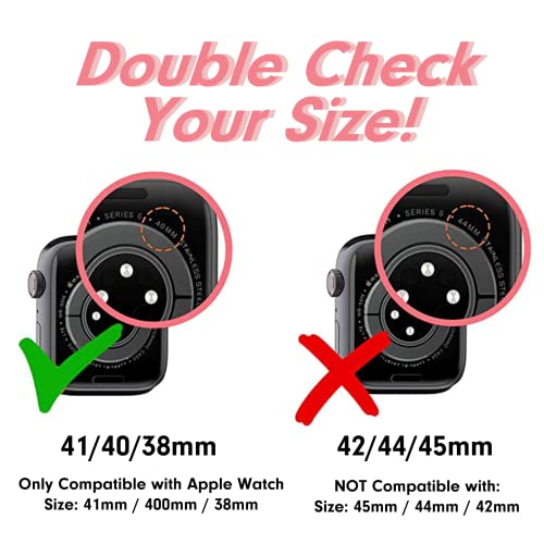Sonix x Sanrio Watch Band Compatible with ﻿Apple 41mm/40mm/38 mm Watch - Hello Kitty Apples - Image 4