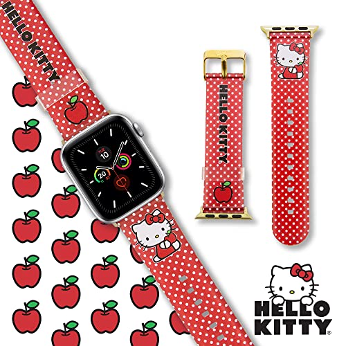 Sonix x Sanrio Watch Band Compatible with ﻿Apple 41mm/40mm/38 mm Watch - Hello Kitty Apples - Image 3