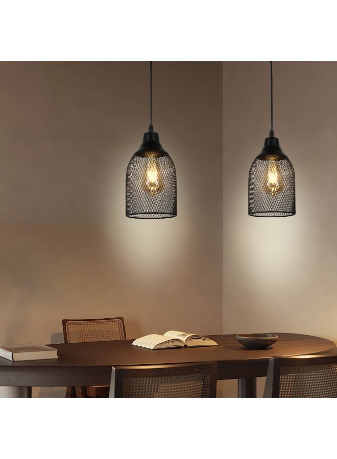 Hummer Modern Single Pendant Light – Classic Black Design, E27 Base - Image 1