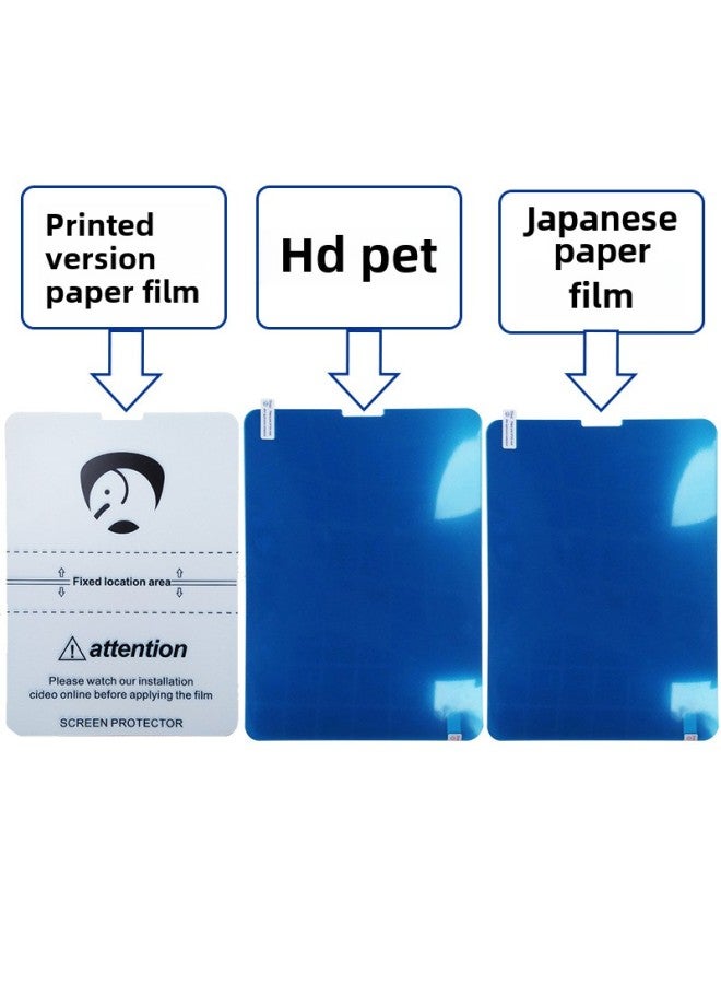 Suitable For Ipad Type Paper Film 2021pro Flat Protective Film Air4 Frosted Handwriting 11 Inch Mini6 HD Film-Color:Printing Type Paper Film (2 Pieces)-Dimensions:iPad Air4 】 - Image 3