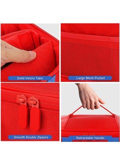 LENND Carry Case, Storage Carrying Case Compatible With  OLED Soft Shell Protective Travel Case for Controller & Accessories  - Image 5