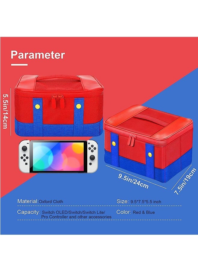LENND - Carry Case, Storage Carrying Case Compatible With  OLED Soft Shell Protective Travel Case for Controller & Accessories - Image 1